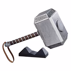 Hasbro Marvel Legends Series Mjolnir Electronic Hammer, Figurine à collectionner, Hammer