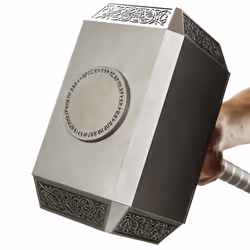 Hasbro Marvel Legends Series Mjolnir Electronic Hammer - Vue supplémentaire 12