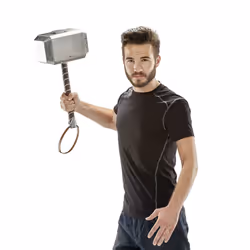 Hasbro Marvel Legends Series Mjolnir Electronic Hammer - Vue supplémentaire 5