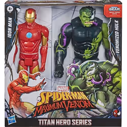 Marvel Spider-Man: Maximum Venom Titan Hero Exclusive Multi Pack