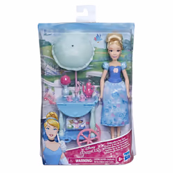 Hasbro Disney Princesses - Poupee Princesse Disney Cendrillon Et Son Chariot À Thé, 3 an(s), Fille, 300 g