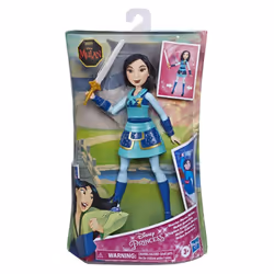 Hasbro Disney Princesses - Poupee Princesse Disney Mulan Guerrière - 30 cm - Vue supplémentaire 5