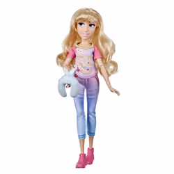 Disney Princess Disney Princesses - Poupee tendance Comfy Squad Aurore - 30 cm, Femelle, 5 an(s), Fille, Multicolore