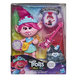 Hasbro Trolls World Tour Pop-to-Rock Poppy Singing Doll