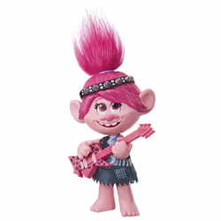 Hasbro Les Trolls 2 Tournée Mondiale De Dreamworks - Figurine Poupee Poppy Pop & Rock, 4 an(s), Fille, 400 g