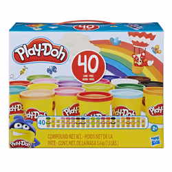 Play-Doh – Maxi Pack De 40 Pots De Pate A Modeler De Couleurs - 84 G Chacun