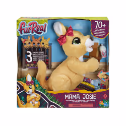 FurReal Friends – Peluche Interactive Maman Josie Le Kangourou – Version Française