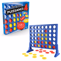 Hasbro Gaming Puissance 4 - Jeu De Societe De Stratégie, Jeu de société, Pensée latérale, 6 an(s), Edition standard