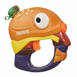 Nerf Super Soaker Fortnite - Blaster À Eau Beef Boss, Design Du Personnage Beef Boss De Fortnite, Petit Blaster Facile À Tran ...