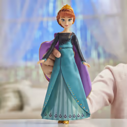 Hasbro Disney La Reine Des Neiges 2 - Poupee Princesse Disney Elsa Chantante (Français) En Tenue De Reine - 27 Cm