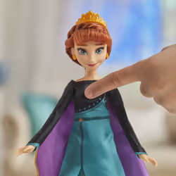 Hasbro Disney La Reine Des Neiges 2 - Poupee Princesse Disney Elsa Chantante (Français) En Tenue De Reine - 27 Cm - Vue supplémentaire 4