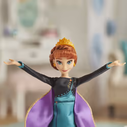 Hasbro Disney La Reine Des Neiges 2 - Poupee Princesse Disney Elsa Chantante (Français) En Tenue De Reine - 27 Cm - Vue supplémentaire 5