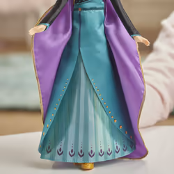 Hasbro Disney La Reine Des Neiges 2 - Poupee Princesse Disney Elsa Chantante (Français) En Tenue De Reine - 27 Cm - Vue supplémentaire 6