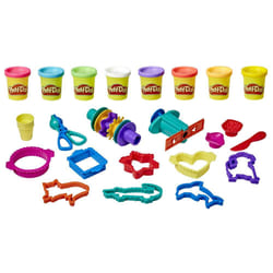 Play-Doh Super Boite À Accessoires Et 5 Pots De Pate À Modeler De 56G Chacun