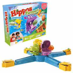 Hasbro Gaming E9707101 jeu de société Hungry Hungry Hippos Launchers Motricité fine (dextérité) - Vue supplémentaire 7