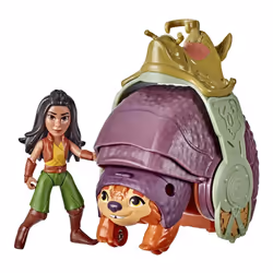 Hasbro Raya and the Last Dragon Raya and Tuk Tuk, Femelle, 3 an(s), Garçon/Fille, Multicolore