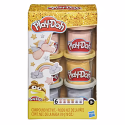Play-Doh Collection de pâte métallique