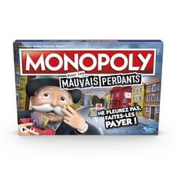 Monopoly E9972197 jeu de société Monopoly For Sore Losers Famille