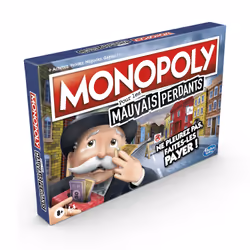 Monopoly E9972197 jeu de société Monopoly For Sore Losers Famille