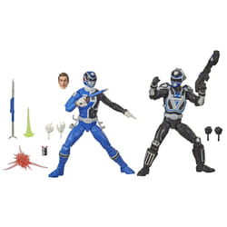 Power Rangers Lightning Collection S.P.D. Squad B Blue Ranger Vs. Squad A Blue Ranger