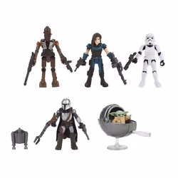 Star Wars Mission Fleet - Défendre L'Enfant, 4 an(s), Multicolore