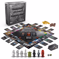 Monopoly F1276101 jeu de société Monopoly: Star Wars The Mandalorian Famille - Vue supplémentaire 4