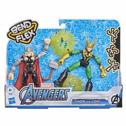 Marvel Avengers Bend and Flex Thor Vs. Loki