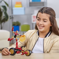 Marvel Flex Rider Iron Man - Vue supplémentaire 4