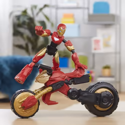 Marvel Flex Rider Iron Man - Vue supplémentaire 6