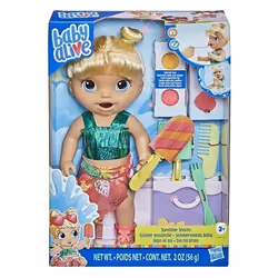 Poupon Hasbro Gaming Baby Alive gouter ensoleille cheveux blonds Multicolore