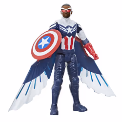 Marvel Avengers Titan Hero Series - Captain America, 4 an(s), Avengers, Multicolore, Plastique