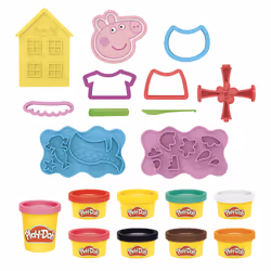 Play-Doh F14975L0, Ensemble de pâte à modeler scintillante, 3 an(s), Non toxique, Multicolore, 20 pièce(s)