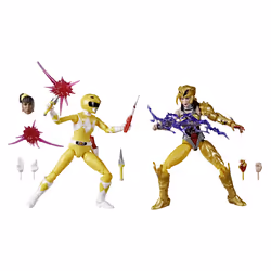 Power Rangers Lightning Collection Mighty Morphin Yellow Ranger Vs. Scorpina, 4 an(s), Multicolore