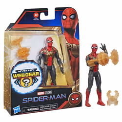 Marvel Spider-Man Spider-Man, 4 an(s), Or, Marine, Rouge, Plastique