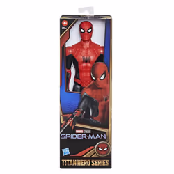 Marvel Spider-Man Titan Hero Black & Red Suit Spider-Man
