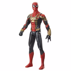 Marvel Spider-Man SPD NWH MOVIE TITAN HERO AST, 4 an(s), Spider-Man, Multicolore, Plastique