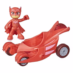 Hasbro PJ Masks, Voiture et course, 3 an(s), Rouge, Plastique