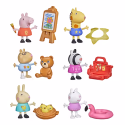 Peppa Pig Assortiment de figurines, dès 3 ans, 3 an(s), Peppa Pig, Couleurs assorties, Plastique