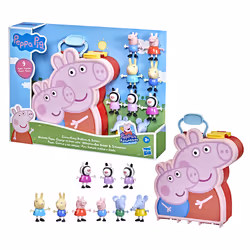 Peppa Pig Mallette Peppa, George et leurs amis