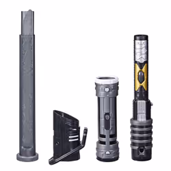Star Wars Lightsaber Forge, Darksaber à lame noire extensible, jouet de déguisement personnalisable