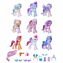 My Little Pony : Nouvelle génération Collection Gala royal, 3 an(s), Couleurs assorties