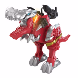 Power Rangers Dino Fury Battle Attackers T-Rex Champion Zord