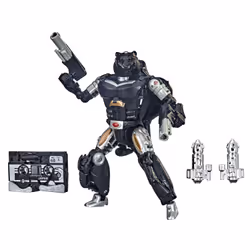 Figurine Hasbro Transformers War From Cybertron Covert Agent Ravage + Decepticon Forever Ravage