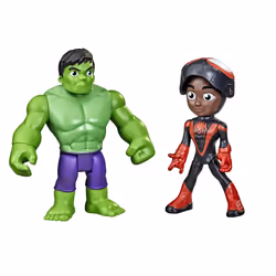 Hasbro SAF HERO REVEAL MILES AND HULK, 3 an(s), Multicolore