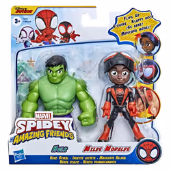 Hasbro SAF HERO REVEAL MILES AND HULK