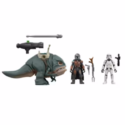 Star Wars The Mandalorian Mission Fleet The Mandalorien, Blurrg, Remnant Stormtrooper, 4 an(s), Le Mandalorien, Multicolore