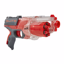 Nerf Elite Disruptor (rouge translucide), Blaster jouet, 8 an(s), 99 an(s), 350 g