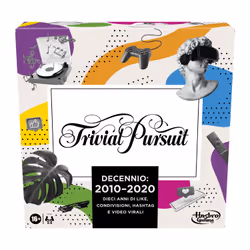 Hasbro Gaming Trivial Pursuit Décennie : 2010-2020, Jeu de société, Trivia, 16 an(s), Jeu familial
