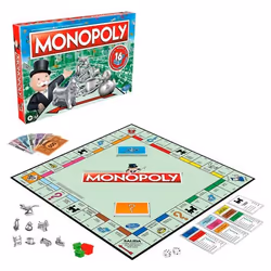 Jeu de plateau - HASBRO - Monopoly Classic - Gamme Monopoly - Pour 2 joueurs ou plus