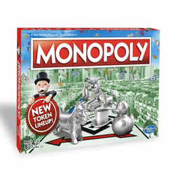 Hasbro Gaming Monopoly, Jeu de société, Simulation économique, 8 an(s), Jeu familial
